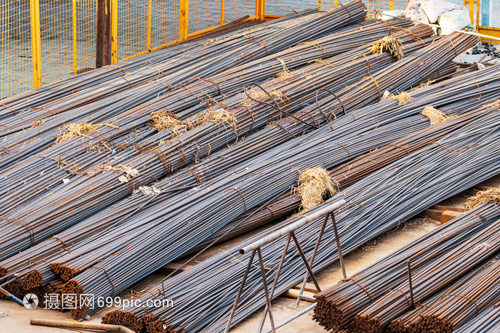 工地上的鋼筋